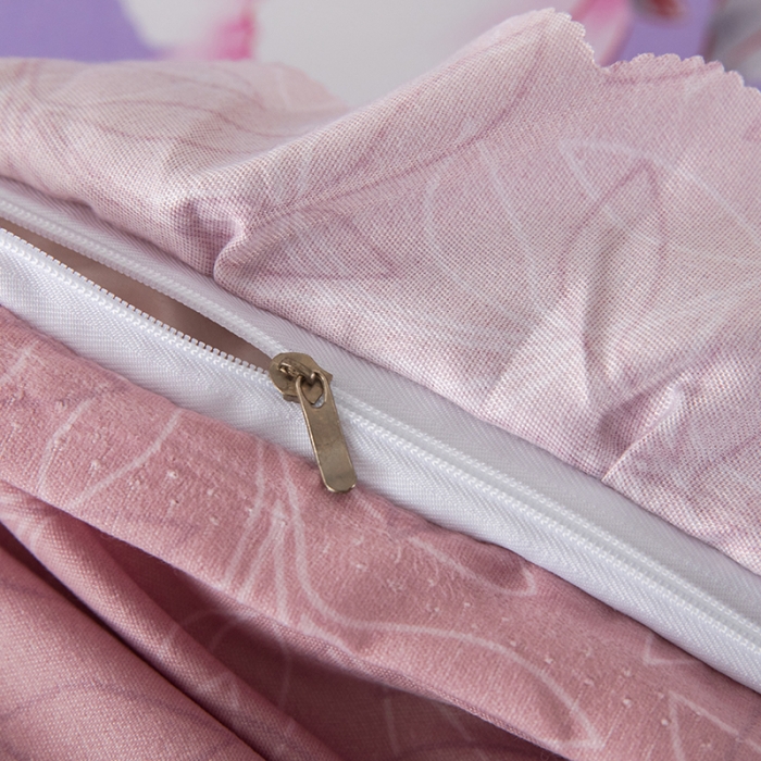 91家纺网 家纺一手货源 找家纺 纽缦 2020新款加厚磨毛单被套 幽香入梦