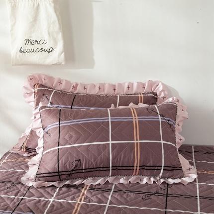 纽缦 2020新款加厚磨毛夹棉枕套/对 随想