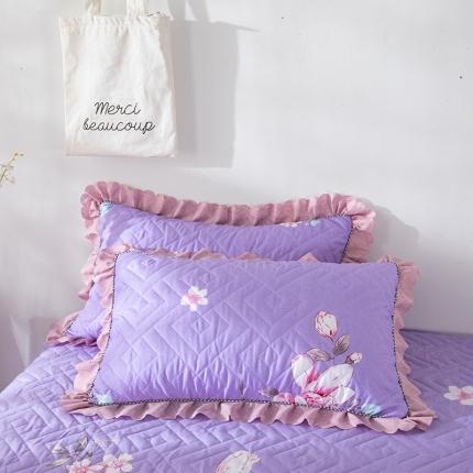 纽缦 2020新款加厚磨毛夹棉枕套/对 幽香入梦