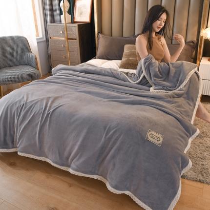 91家纺网 家纺一手货源 找家纺 （总）眠博士 2021新款牛奶绒多功能轻奢款毛毯