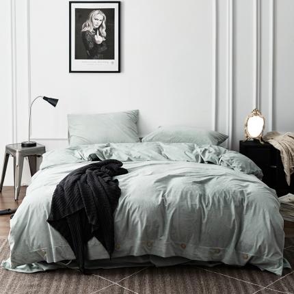 91家纺网 家纺一手货源 找家纺 （总）新款北欧秘境绒系列四件套