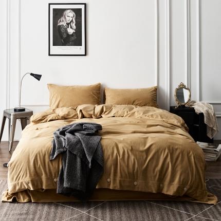 91家纺网 家纺一手货源 找家纺 （总）新款北欧秘境绒系列四件套