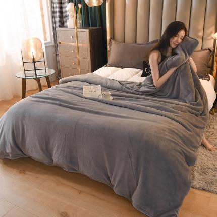 91家纺网 家纺一手货源 找家纺 （总）眠博士 2021新款牛奶绒多功能时尚款毛毯