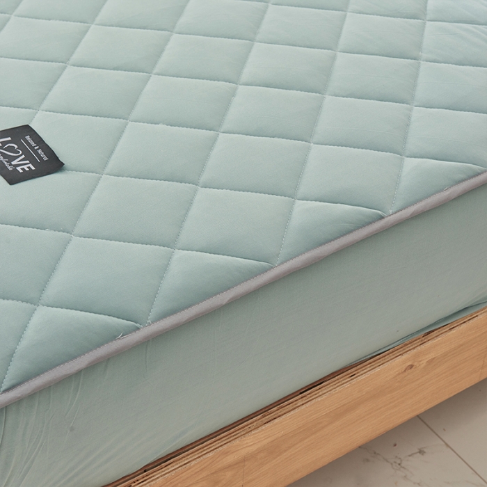 91家纺网 家纺一手货源 找家纺 （总）宅部落 2020针织棉纯加棉床笠夹棉床垫保护罩