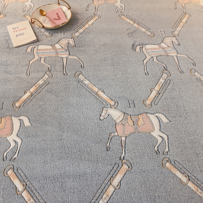 91家纺网 家纺一手货源 找家纺 甜之梦 2025新款310g雪花绒单品床笠 马到成功