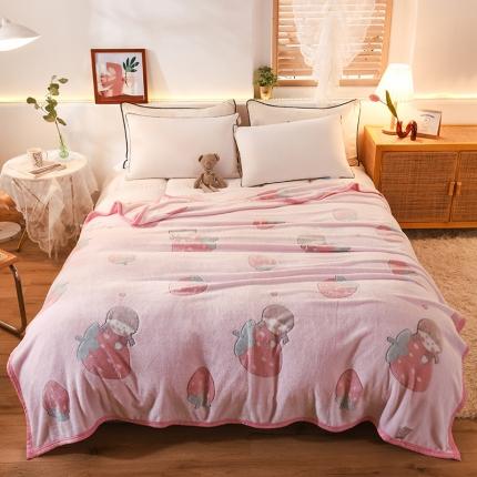 （总）甜之梦 2025新款310g雪花绒单品毛毯