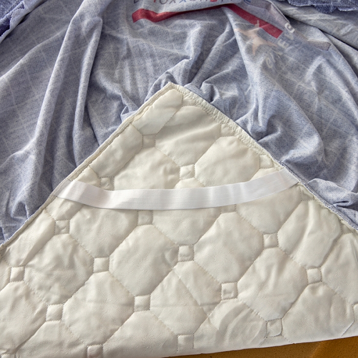 91家纺网 家纺一手货源 找家纺 纽缦 2020新款绒夹棉床裙 郡布里