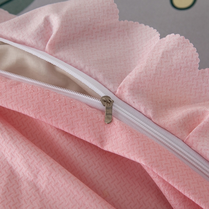 91家纺网 家纺一手货源 找家纺 纽缦 2020新款加厚磨毛床单款四件套 芳菲年华