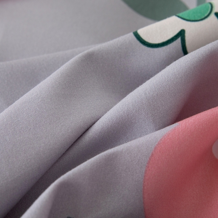 91家纺网 家纺一手货源 找家纺 纽缦 2020新款加厚磨毛床单款四件套 芳菲年华