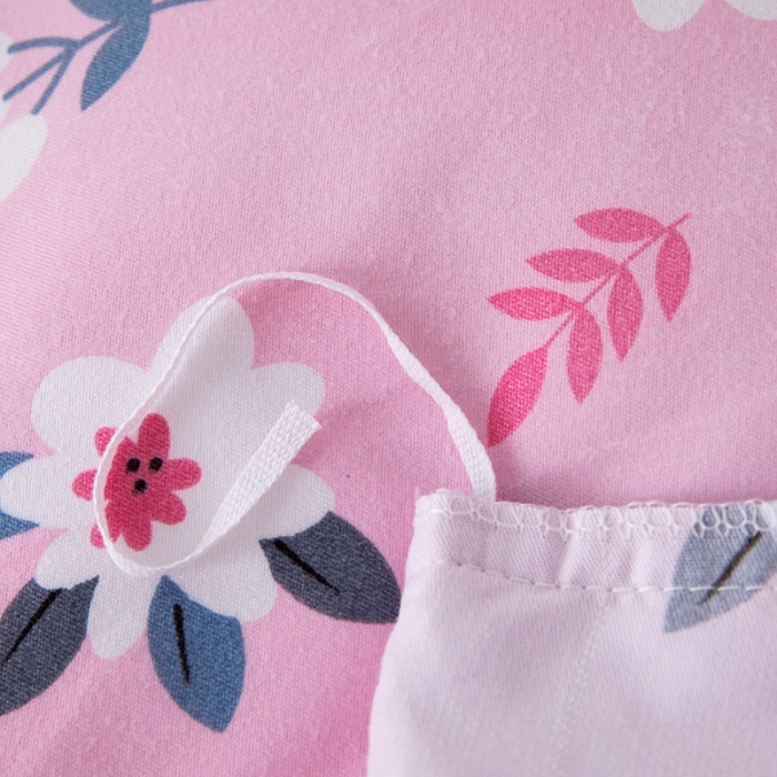 91家纺网 家纺一手货源 找家纺 纽缦 2020新款加厚磨毛床单款四件套 漫漫花香