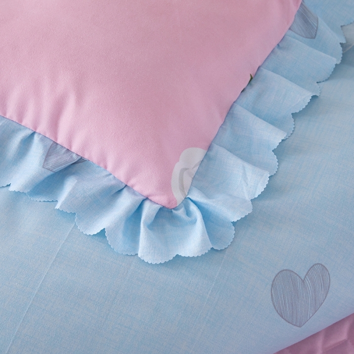 91家纺网 家纺一手货源 找家纺 纽缦 2020新款加厚磨毛床单款四件套 美丽人生