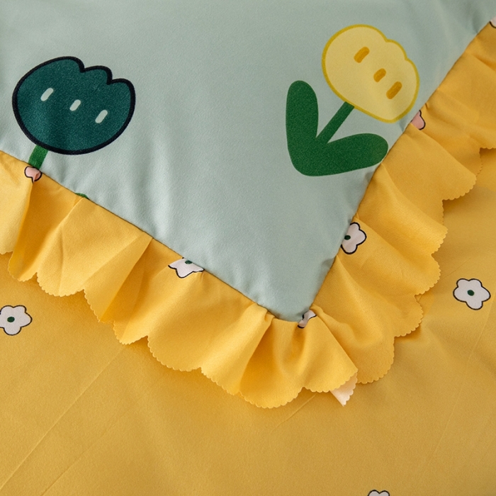 91家纺网 家纺一手货源 找家纺 纽缦 2020新款加厚磨毛床单款四件套 梦想秀