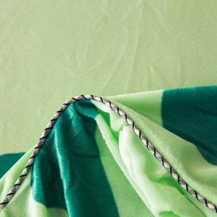 91家纺网 家纺一手货源 找家纺 纽缦 2020新款绒单层床裙四件套 奶牛块