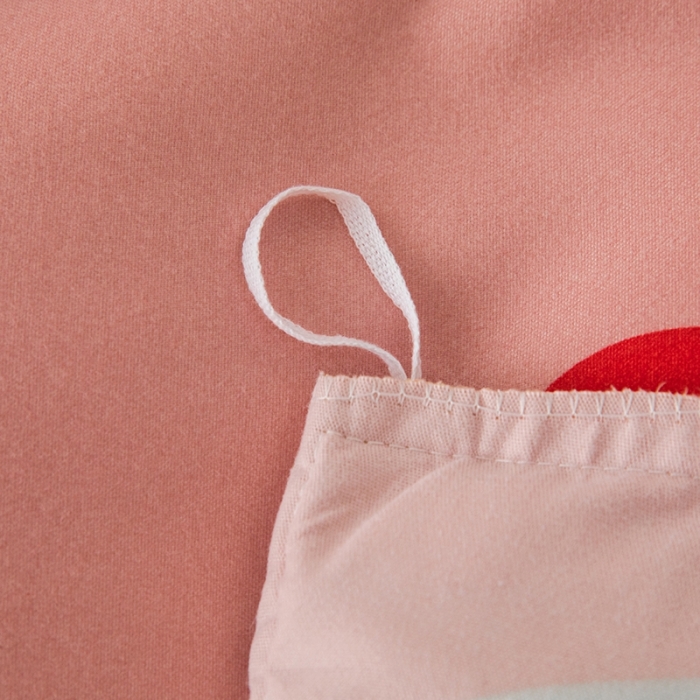 91家纺网 家纺一手货源 找家纺 纽缦 2020新款加厚磨毛床单款四件套 甜甜爱粉