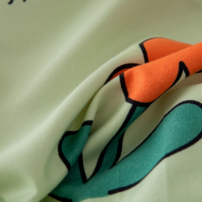 91家纺网 家纺一手货源 找家纺 纽缦 2020新款加厚磨毛床单款四件套 童年乐园