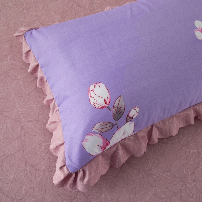 91家纺网 家纺一手货源 找家纺 纽缦 2020新款加厚磨毛床单款四件套 幽香入梦