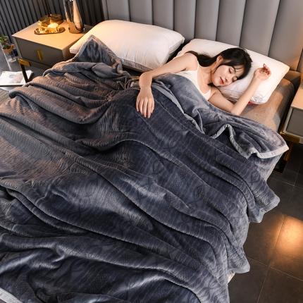 91家纺网 家纺一手货源 找家纺 （总）7D雕花牛奶绒毛毯加厚法兰绒珊瑚绒毛毯保暖床单午休毯