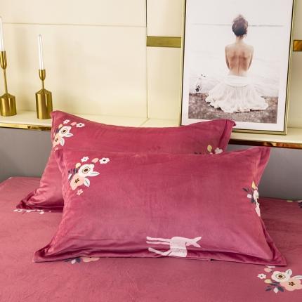 91家纺网 家纺一手货源 找家纺 （总）纽缦 2020新款信封枕套一对