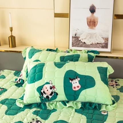 91家纺网 家纺一手货源 找家纺 （总）纽缦 2020新款夹棉枕套一对