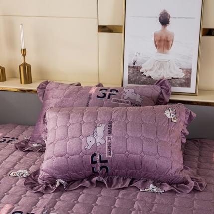 91家纺网 家纺一手货源 找家纺 （总）纽缦 2020新款夹棉枕套一对