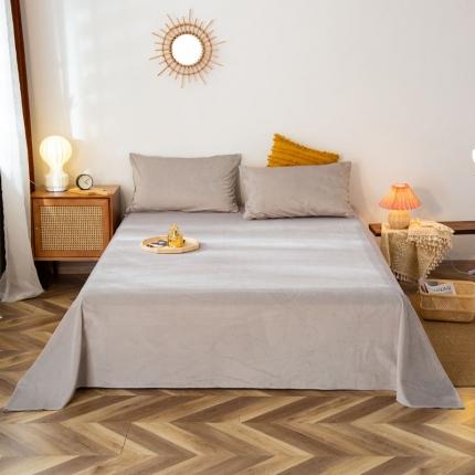 91家纺网 家纺一手货源 找家纺 （总）梦家居 2020秋冬单品水晶绒床单