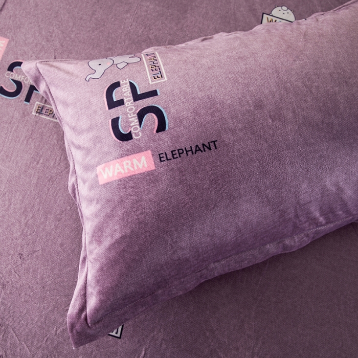 91家纺网 家纺一手货源 找家纺 纽缦 2020新款信封枕套一对 小象