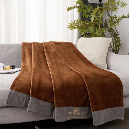 91家纺网 家纺一手货源 找家纺 （总）佰亿莱 2024新款亲肤绒工艺盖毯系列