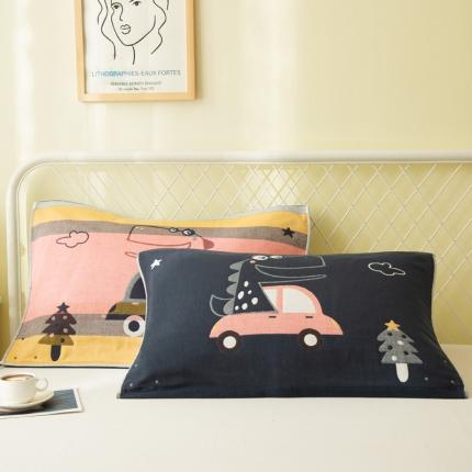 91家纺网 家纺一手货源 找家纺 （总）朴尔 2020新款卡通AB组合全棉四层纱布枕巾