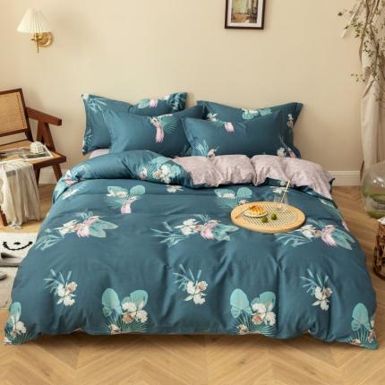 91家纺网 家纺一手货源 找家纺 （总）盛馨家纺 2023新款美式田园风全棉四件套