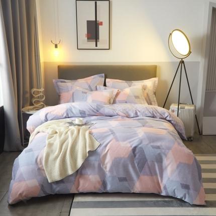 91家纺网 家纺一手货源 找家纺 （总）威克凯丽 2023新款全棉活性生态磨毛四件套