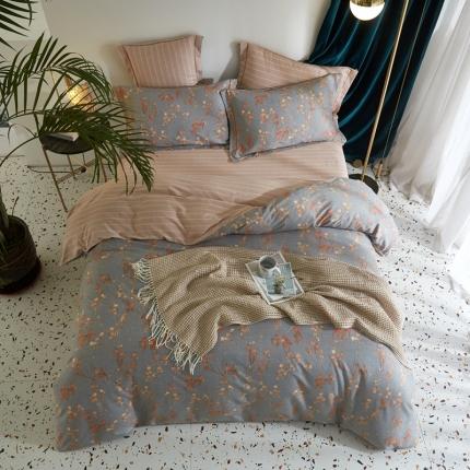 91家纺网 家纺一手货源 找家纺 （总）威克凯丽 2021新款生态磨毛四件套