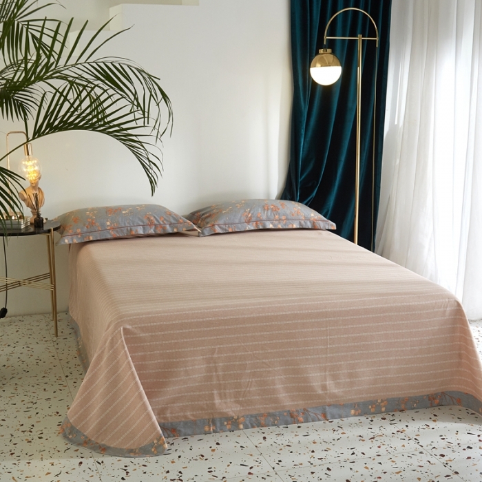 91家纺网 家纺一手货源 找家纺 威克凯丽 2021新款生态磨毛四件套 米阳