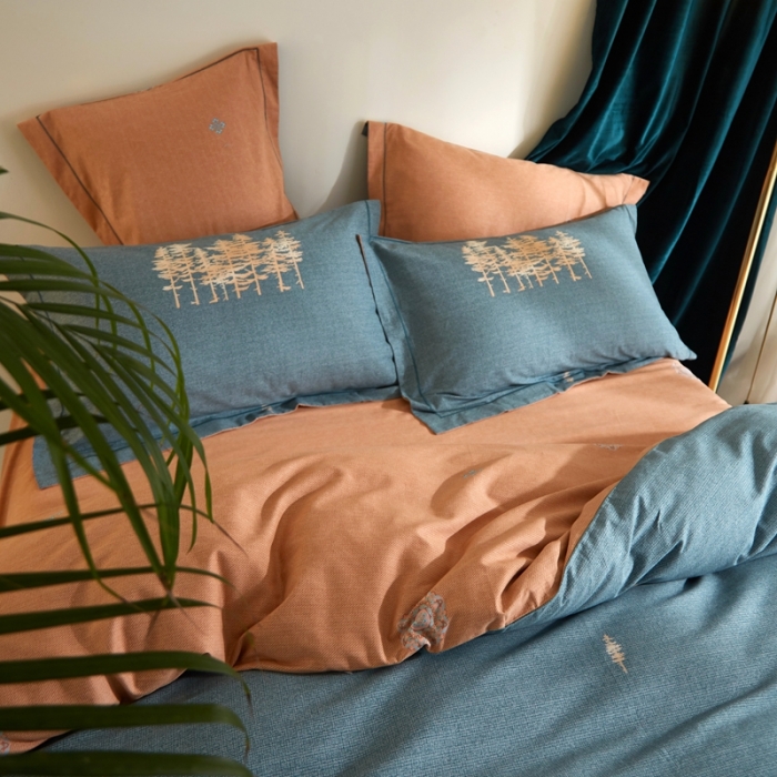 91家纺网 家纺一手货源 找家纺 威克凯丽 2021新款生态磨毛四件套 铭缘