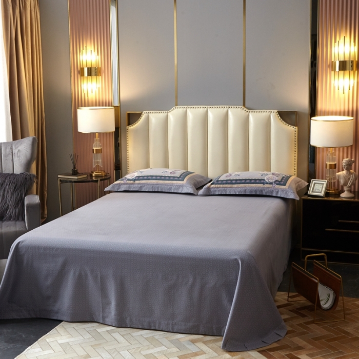 91家纺网 家纺一手货源 找家纺 威克凯丽 2023新款全棉活性生态磨毛四件套 瑾兮-绿