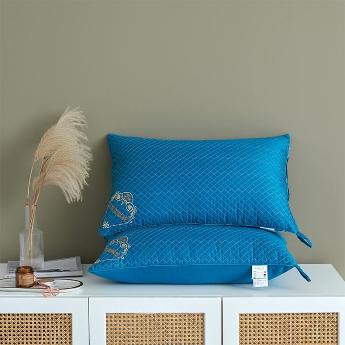 91家纺网 家纺一手货源 找家纺 （总）赛格时代家居  全棉艾草绣花枕芯