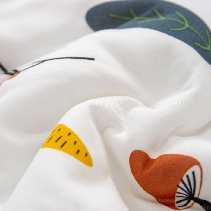 91家纺网 家纺一手货源 找家纺 宅部落 2020新款A类针织棉抗菌儿童冬被 奇幻森林