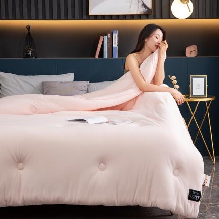 91家纺网 家纺一手货源 找家纺 （总）宅部落 2020新款A类针织棉抗菌儿童冬被（2）