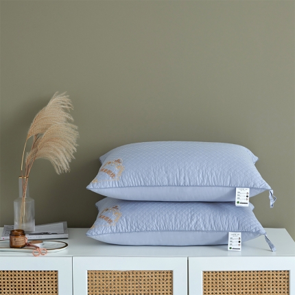 91家纺网 家纺一手货源 找家纺 （总）赛格时代家居  全棉艾草绣花枕芯