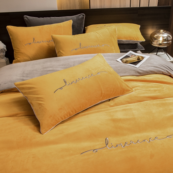 91家纺网 家纺一手货源 找家纺 （总）瑞驰 2022新款A类婴儿绒保暖四件套