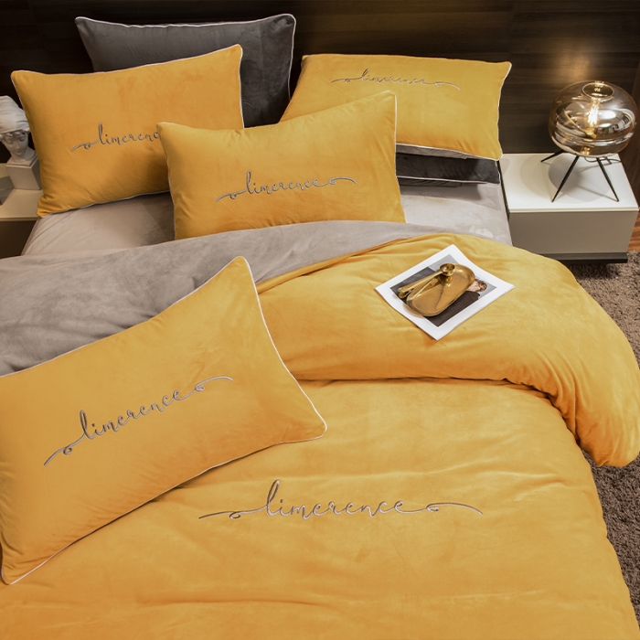 91家纺网 家纺一手货源 找家纺 （总）瑞驰 2022新款A类婴儿绒保暖四件套