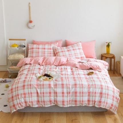 91家纺网 家纺一手货源 找家纺 （总）梦家居 2020新款秋冬A棉B绒四件套