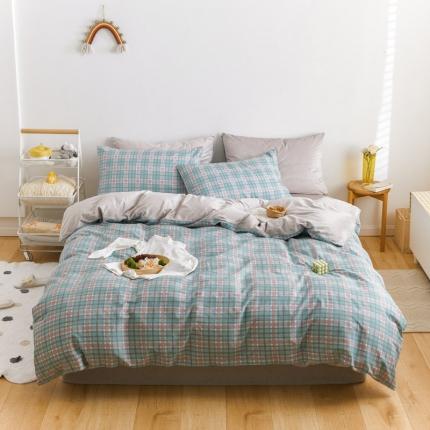 91家纺网 家纺一手货源 找家纺 （总）梦家居 2020新款秋冬A棉B绒四件套