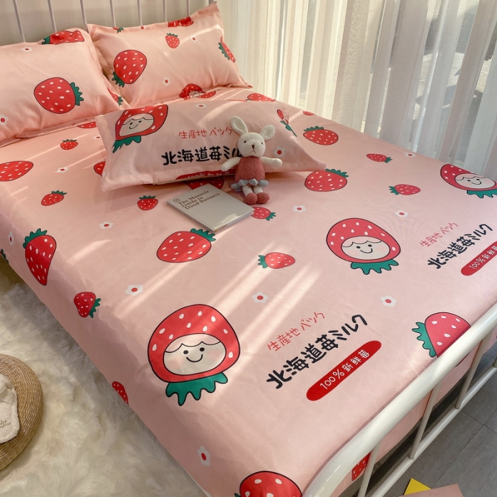 91家纺网 家纺一手货源 找家纺 （总）金奇达 2020新款印花冰丝席床单款