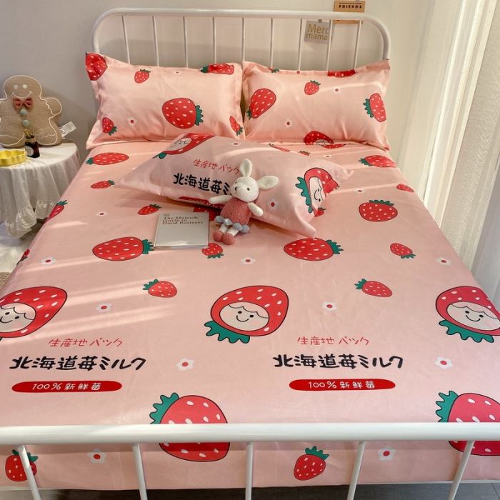 91家纺网 家纺一手货源 找家纺 （总）金奇达 2020新款印花冰丝席床单款