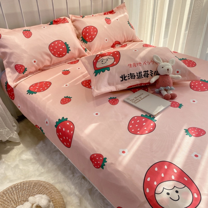 91家纺网 家纺一手货源 找家纺 （总）金奇达 2020新款印花冰丝席床单款