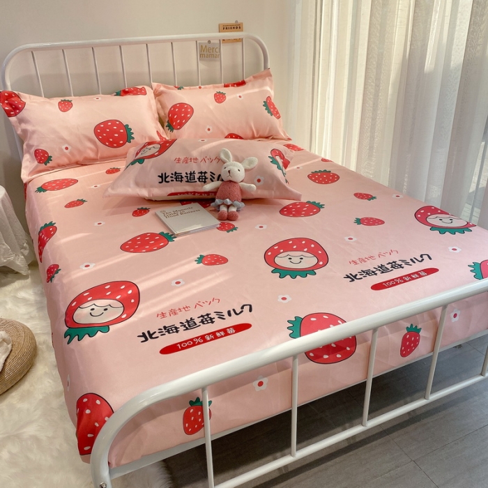 91家纺网 家纺一手货源 找家纺 （总）金奇达 2020新款印花冰丝席床单款