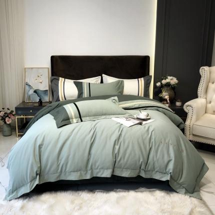 91家纺网 家纺一手货源 找家纺 （总）太古汇2020新款100S单股磨毛工艺款四件套纯甄系列