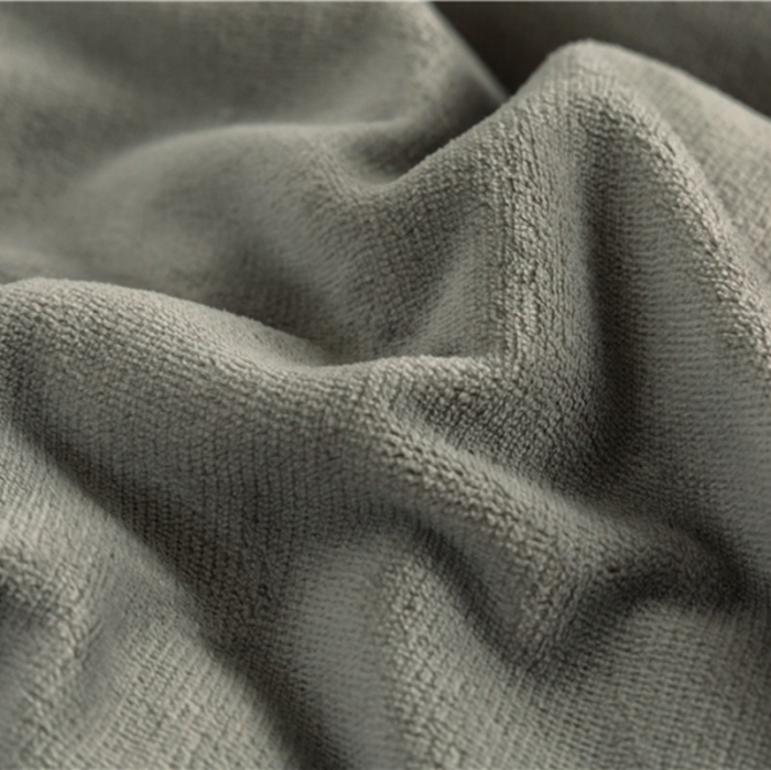 91家纺网 家纺一手货源 找家纺 棉眠 2020新款秋冬纯色牛奶绒四件套 灰色+棕色