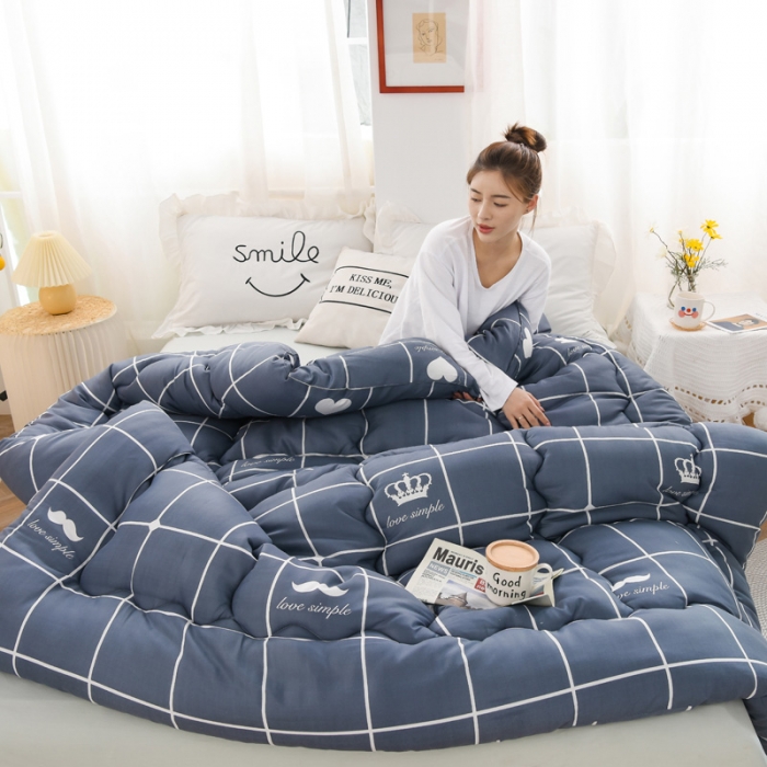 91家纺网 家纺一手货源 找家纺 （总） U被家纺 2025新款仿棉冬被