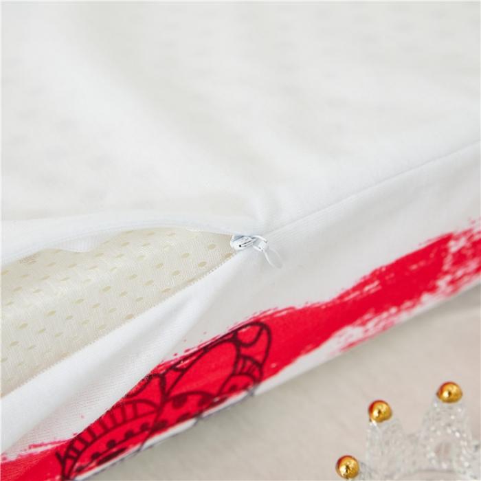 91家纺网 家纺一手货源 找家纺 独立原创正品亚洲象天然乳胶枕单人成人枕头按摩颈椎保健枕